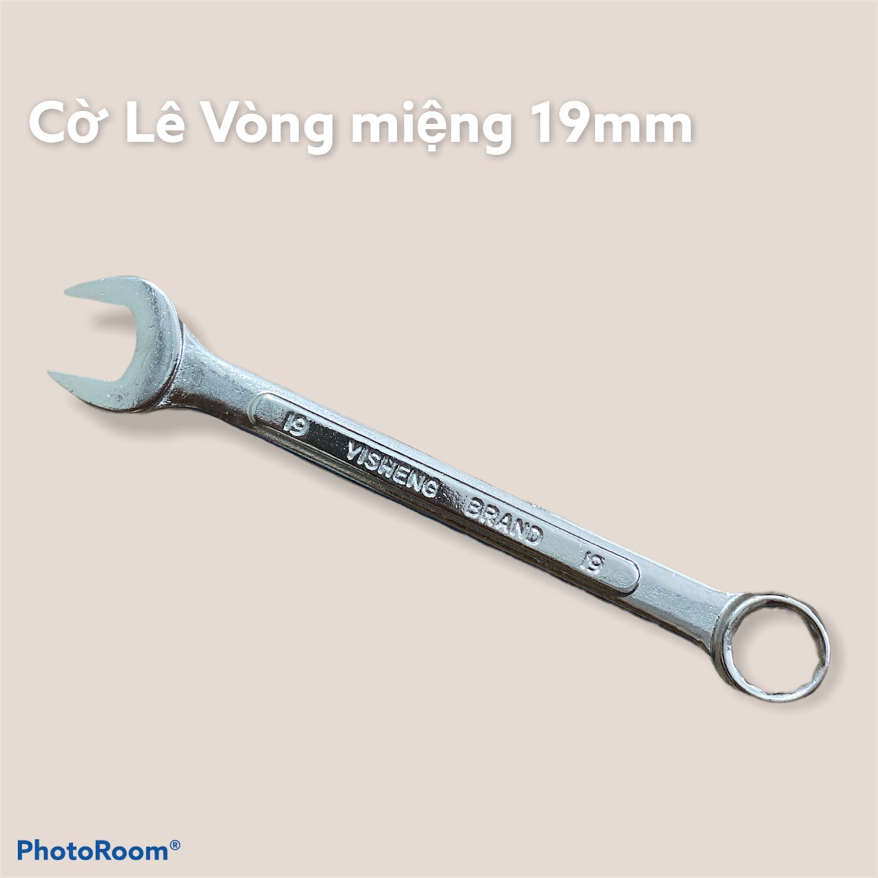 Cờ lê vòng miệng 19mm 2 đầu