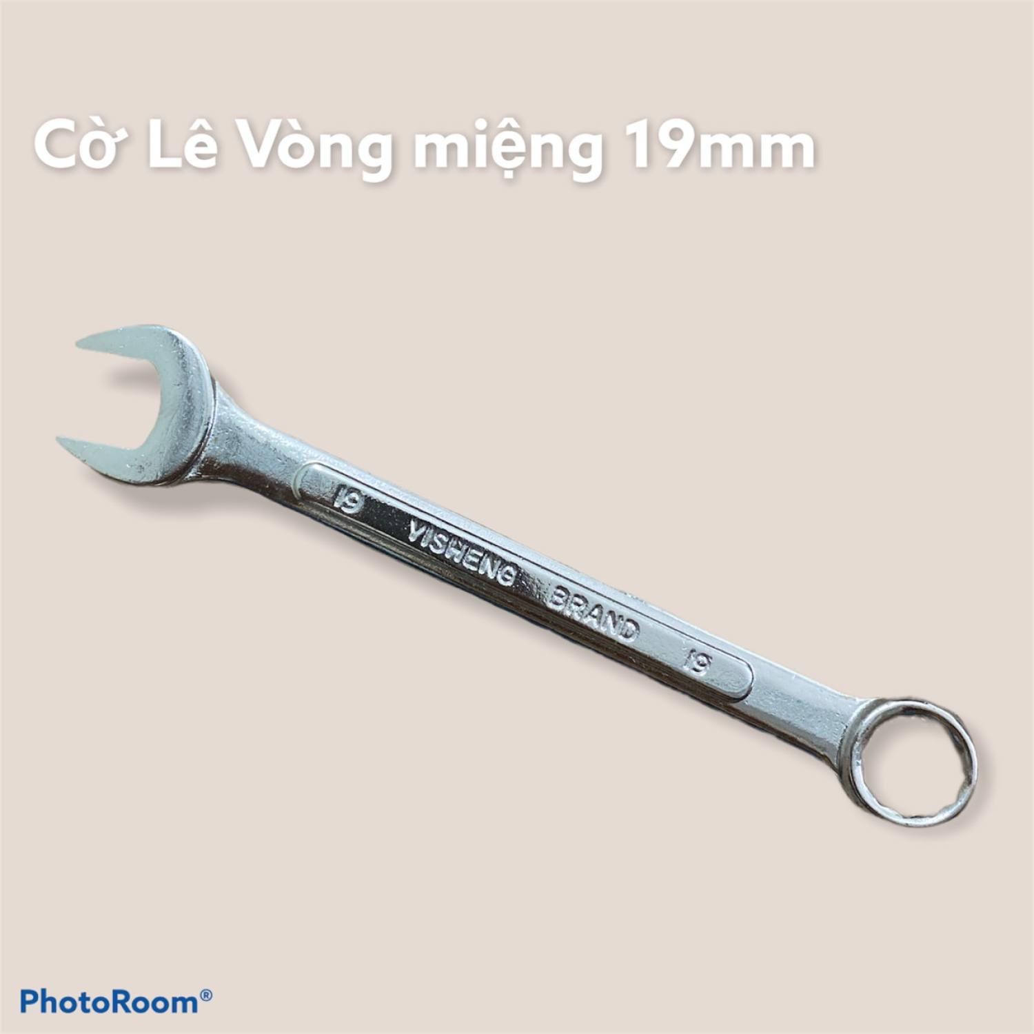 Cờ lê vòng miệng 19mm 2 đầu