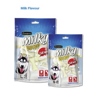 Bánh thưởng Milky Bone bổ sung dinh dưỡng cho chó hiệu Goodies vị sữa size thumbnail
