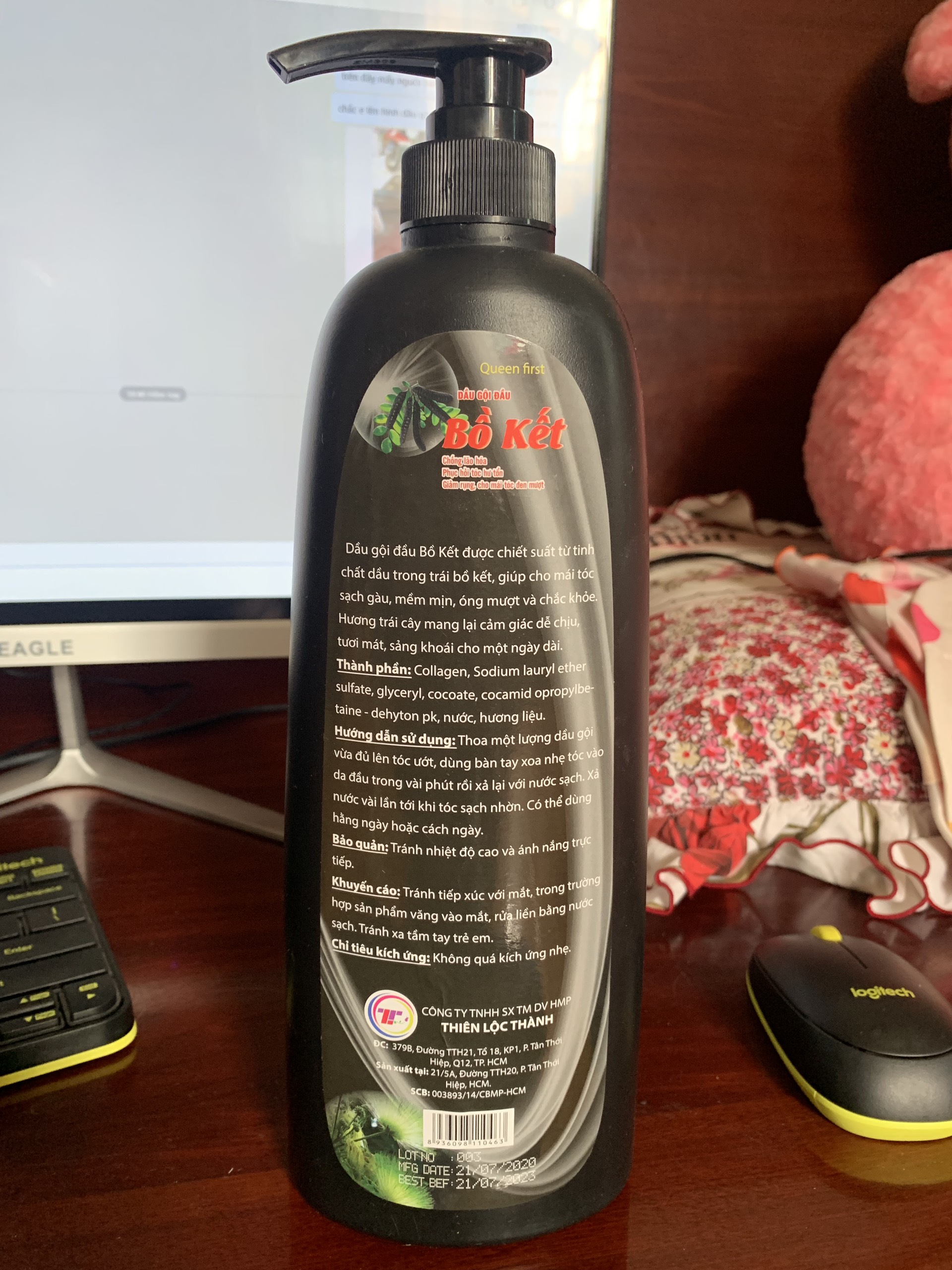 {SƯU TẦM MGG15K + FREE 20K SHIP} Dầu Gội Bồ Kết Nguyên Chất 950 ML