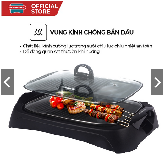 Bếp nướng điện Sunhouse SHD4602