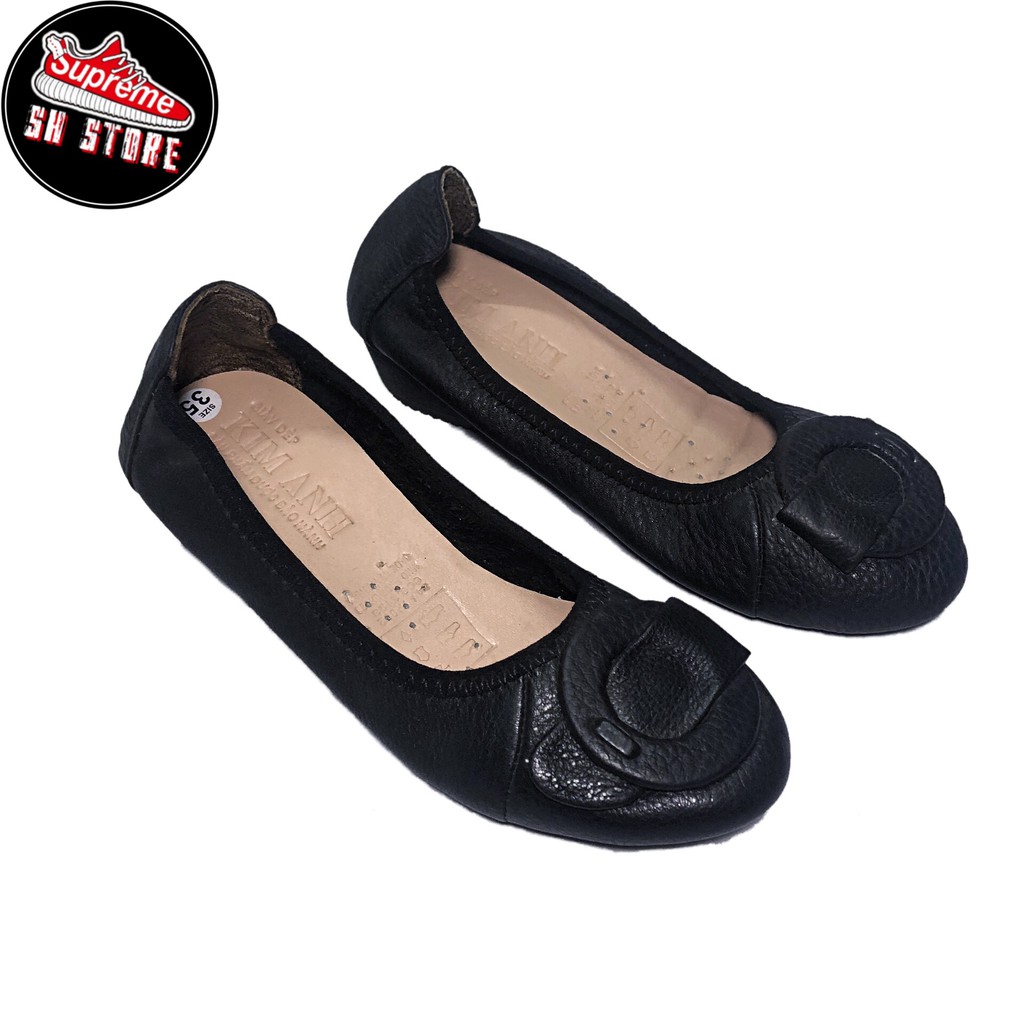 Giầy bệt da bò 100% SƠN HÀ MS01