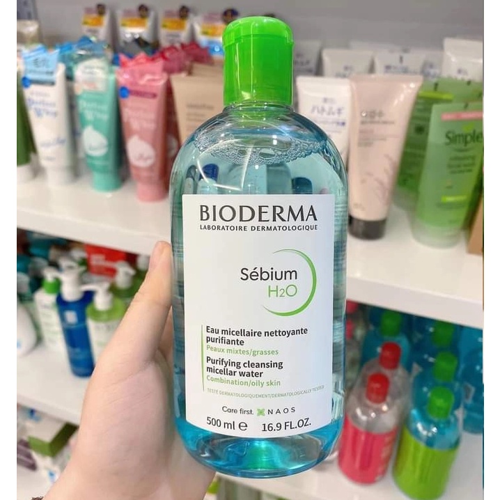 Combo nước tẩy trang bioderma 500ml