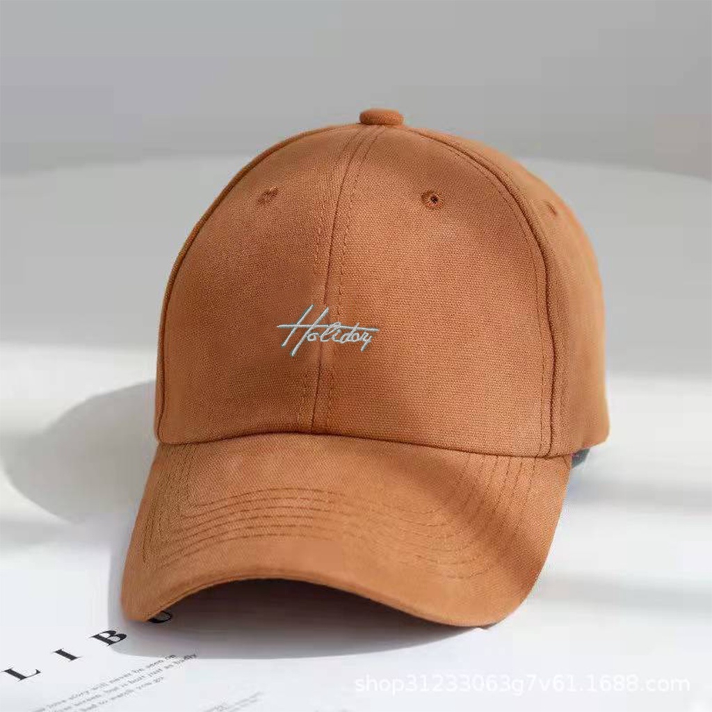 Mũ lưỡi trai nón kết nhung thêu chữ holiday 440 phong cách ulzzang form unisex nam nữ