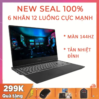 [Trả góp 0%](NEW SEAL 100%) Lenovo Legion Y540 15IRH Chạy Đa Nhiệm Đồ Họa Game Khủng i7-9750H RAM 16G SSD NVMe 256G VGA Nvidia GTX 1660 Ti-6G Màn 15.6 Full HD IPS 144Hz