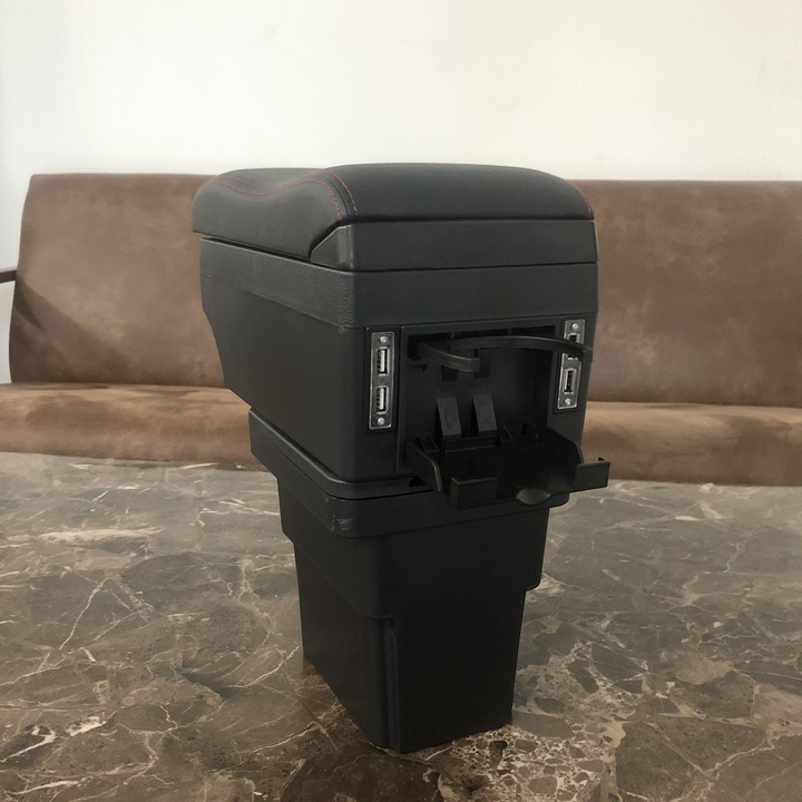 Hộp tỳ tay ô tô, xe hơi cao cấp Mitsubishi Xpander tích hợp 6 cổng USB