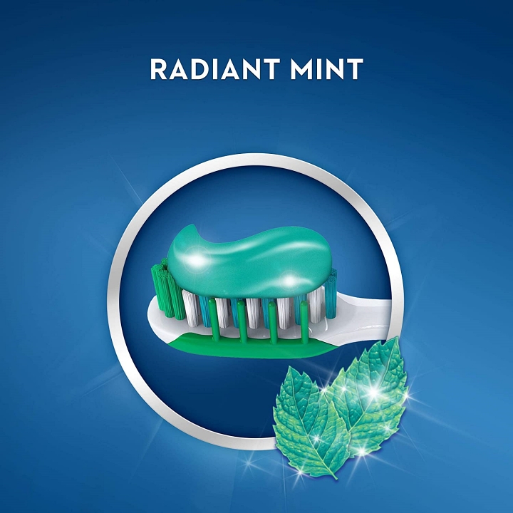 [HCM]Kem đánh răng Crest 3D White Radiant Mint hương bạc hà [Hàng Mỹ]