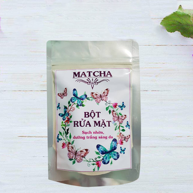 [HCM]bột rửa mặt thảo mộc thiên nhiên túi 100g .