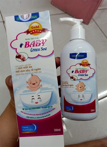 Nước tắm thảo dược Baby Greensea