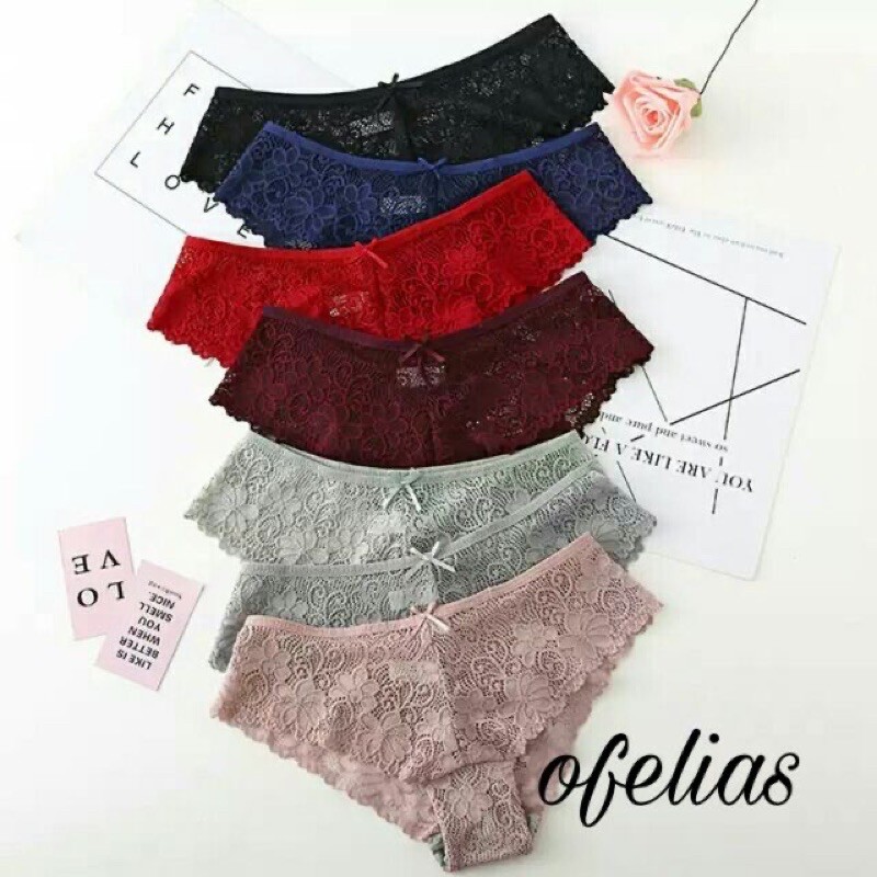 Quần lót ren sexy siêu đẹp quần nửa mông gợi cảm ms 2166