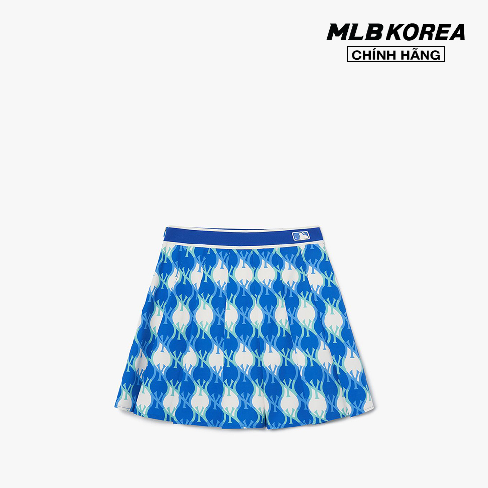 MLB - Chân váy xếp li mini Argyle Monogram 3FSKM0233-50CBL