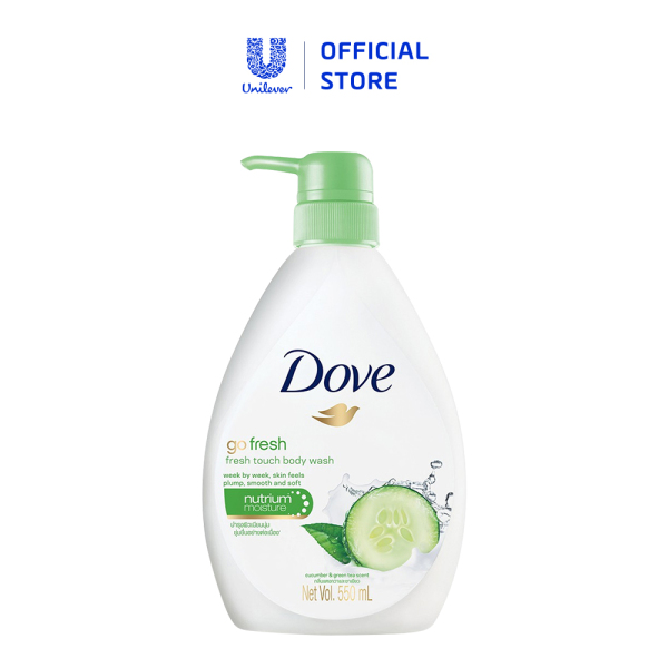 Sữa tắm dưỡng ẩm Dove Hương Dưa Leo và Trà Xanh 550ml