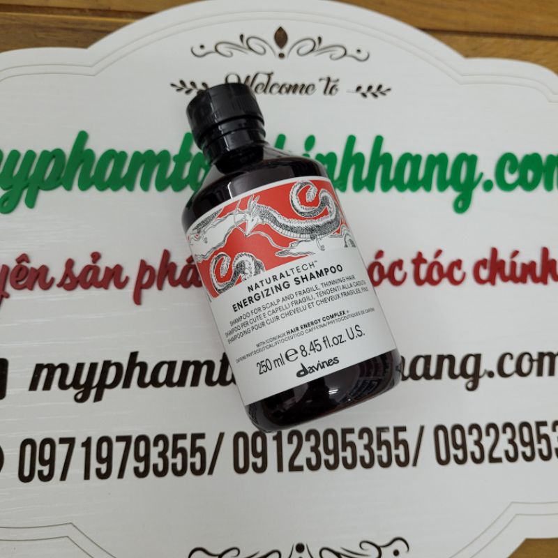 Dầu gội Davines Energizing chống rụng tóc 250ml - 1000ml