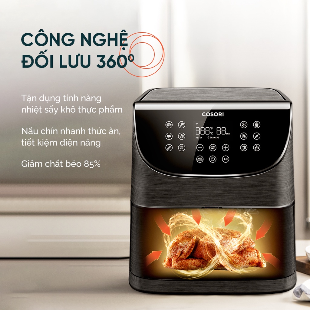 Nồi chiên không dầu Cosori Pro Smart CS158-AF (5,5 lít)