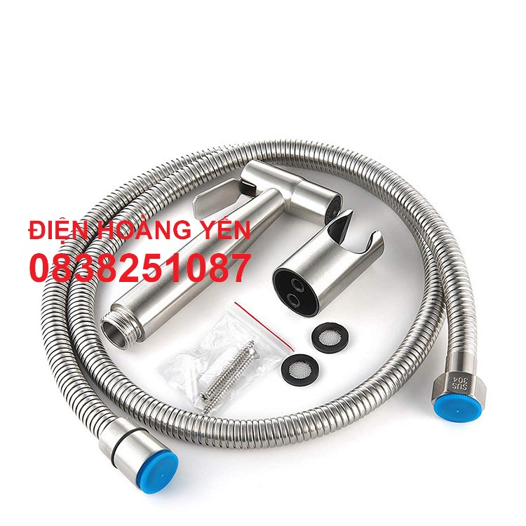 VÒI XỊT VỆ SINH INOX 304 DÂY 1M2