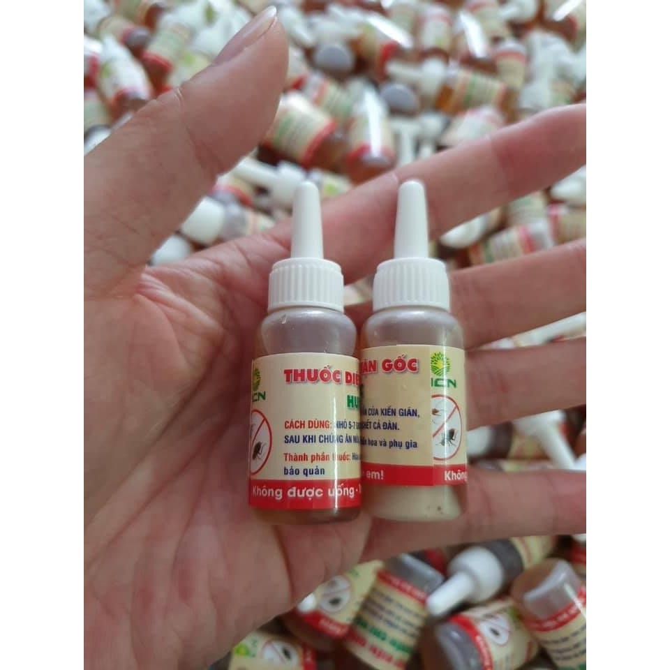 5 lọ thuốc diệt kiến - gián - diệt tận gốc. đtvm