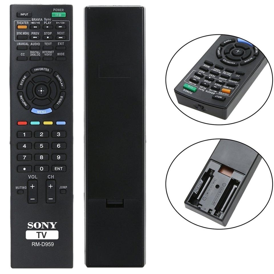 Universal replacement remote control for sony tv rm-d959