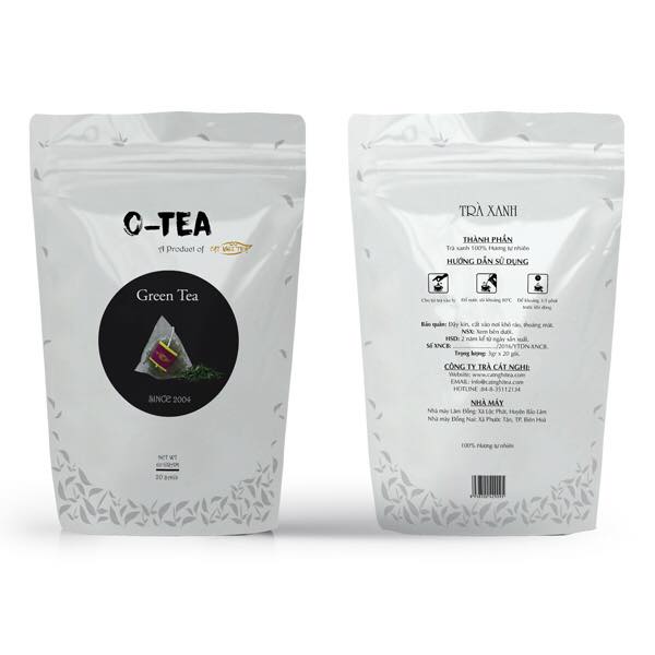 Trà Xanh Túi Lọc Cat nghi Tea 60g (3g x 20 gói )