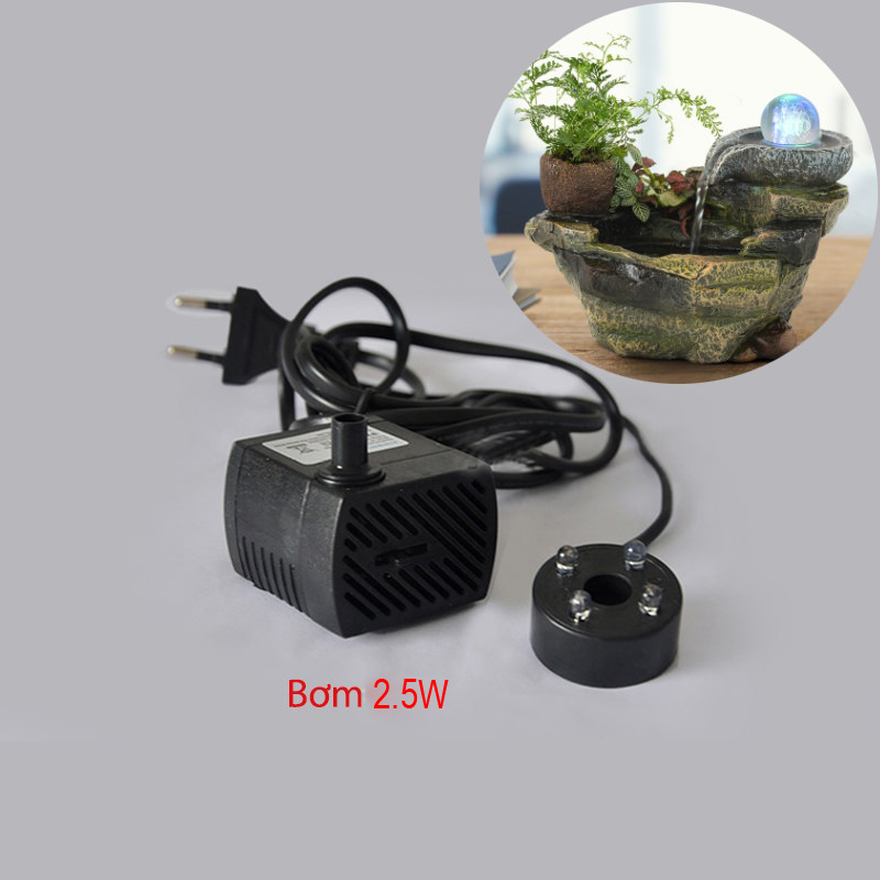 Máy Bơm Nước Chìm,Hồ Cá Hòn Non,Bộ Thác Nước 2w đến 10w