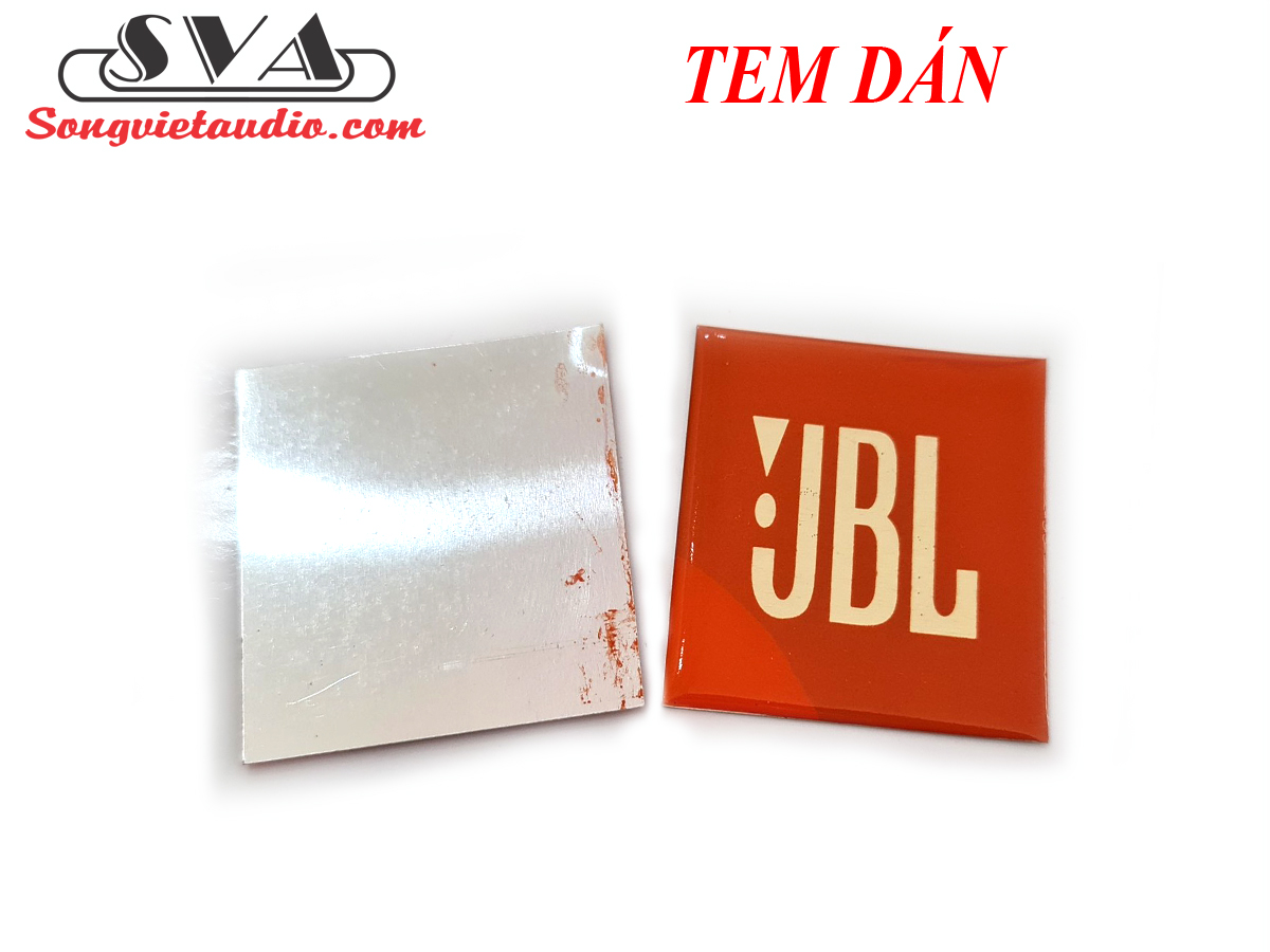 TEM DÁN LOA JBL - 2 CHIẾC.