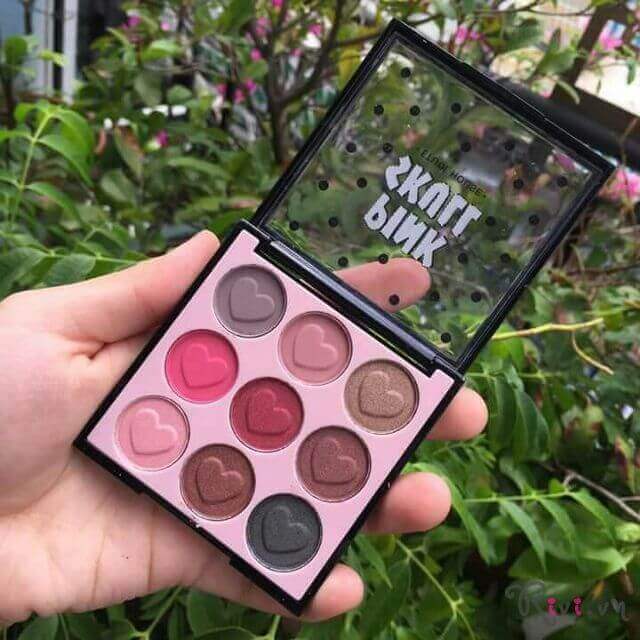[HCM]Bảng phấn mắt Etude House Pink Skull Color Eyes