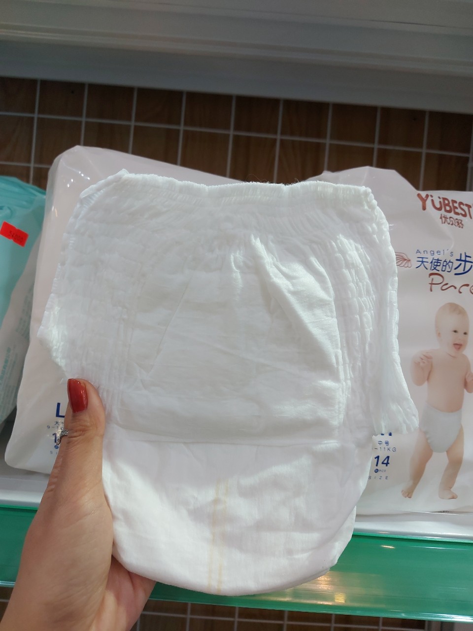 Bỉm/tả Yubest Angle dán tách lẻ bịch nhỏ