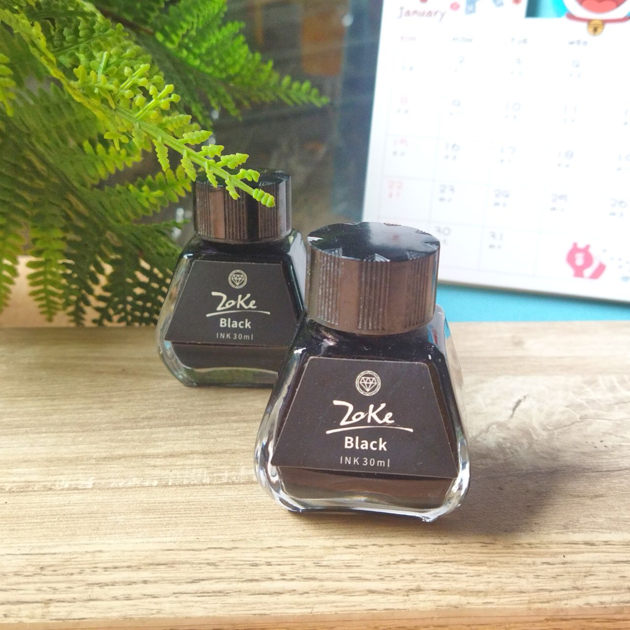 Combo 2 Bình Mực Ink Bút Máy Zoke - Mực Đen