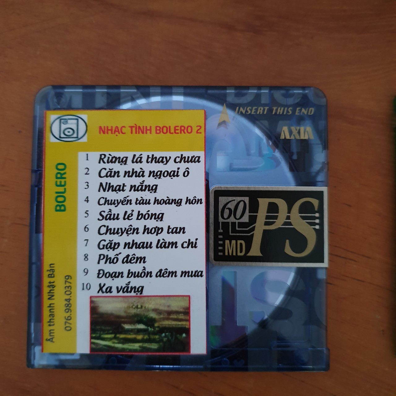 [MDCD] Bộ 6 Đĩa MD Bolero tuyển chọn