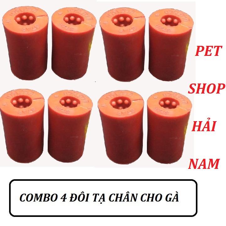 COMBO 4 ĐÔI TẠ CHÂN TẬP THỂ LỰC CHO GÀ
