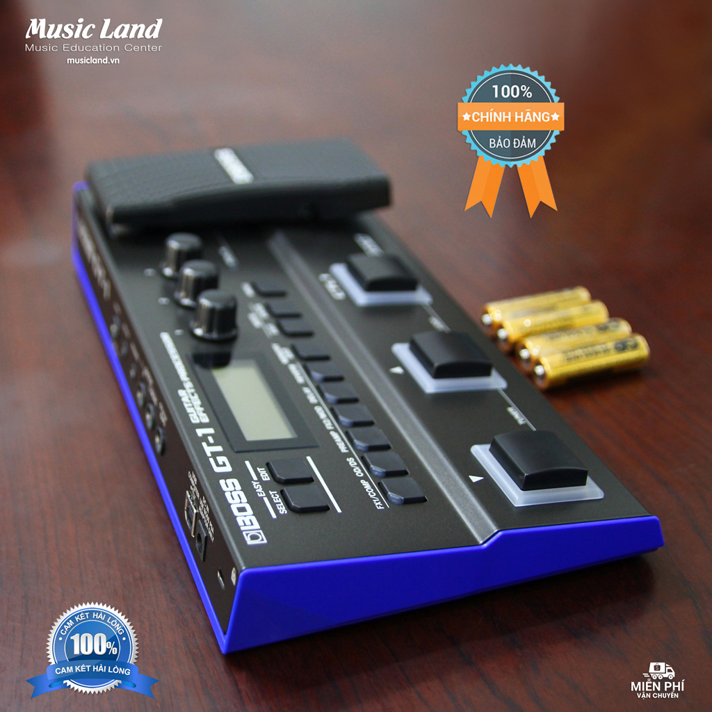 Phơ Đàn Guitar Điện Boss GT-1 - Chính Hãng