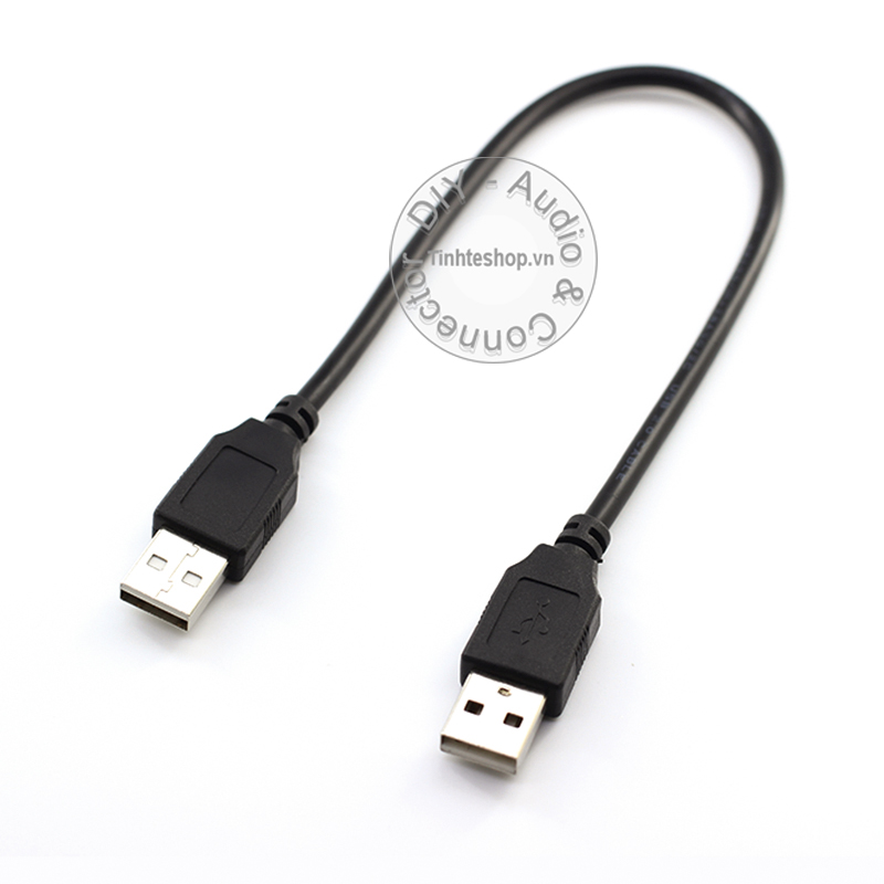 Cáp USB 2 đầu đực - Dây USB 2.0 AM-AM 0.25M đến 5M