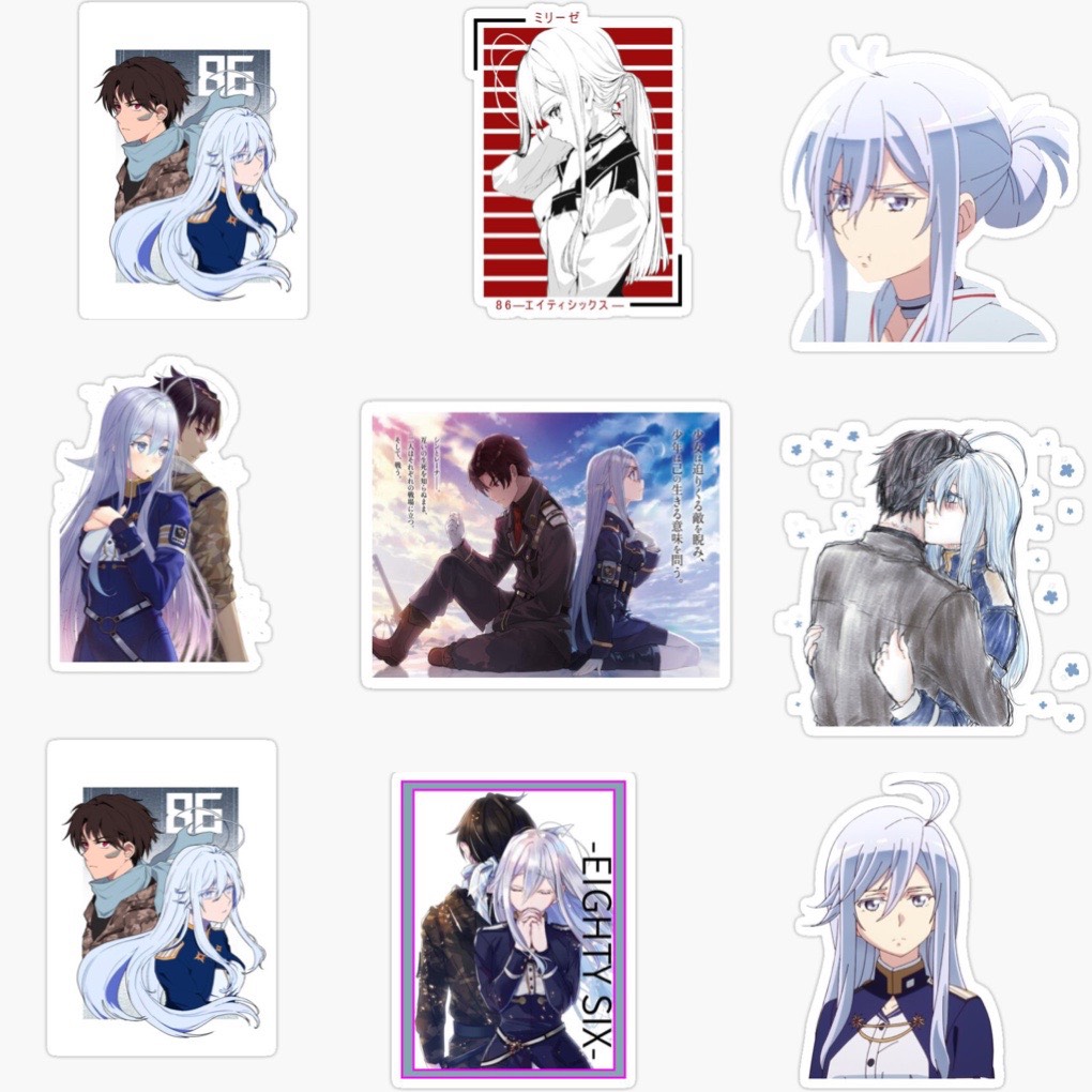 Set 30-60 Sticker 86 - Eighty Six
