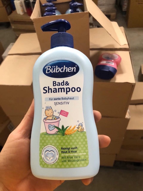 Sữa Tắm Gội Cho Bé Bubchen 400ml