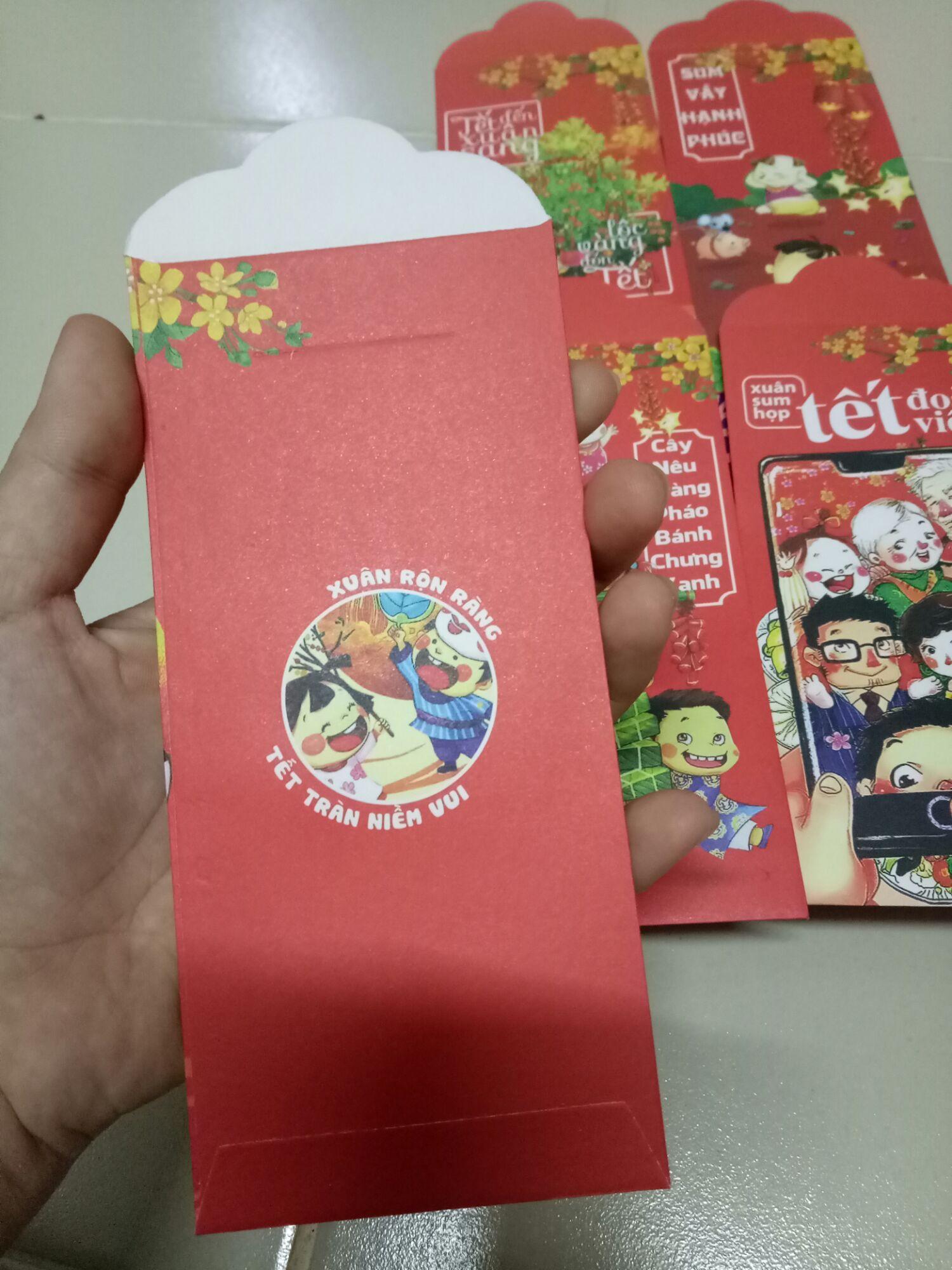 10 bao lì xì (giao mẫu ngẫu nhiên)
