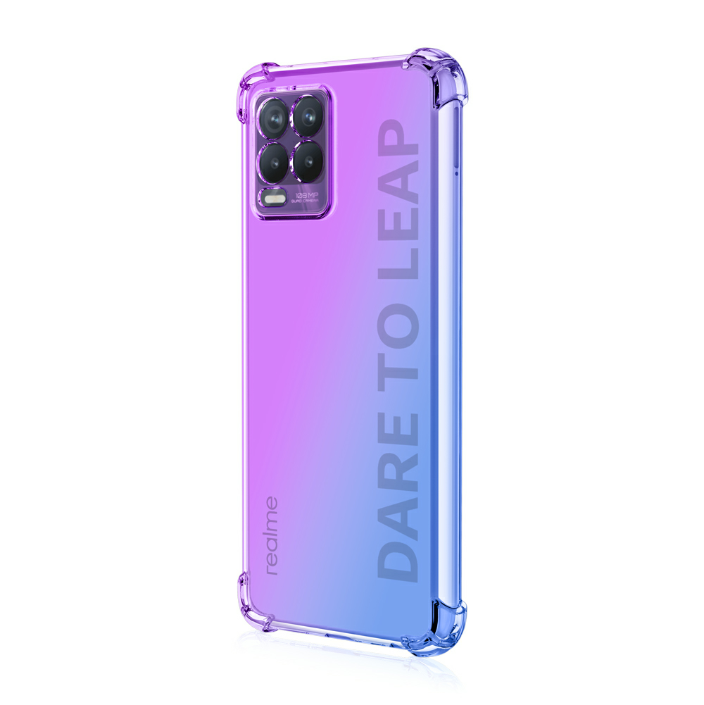 Ốp lưng Oppo Realme 8 / 8 Pro dẻo đa sắc lồi 4 góc chống sốc cao cấp