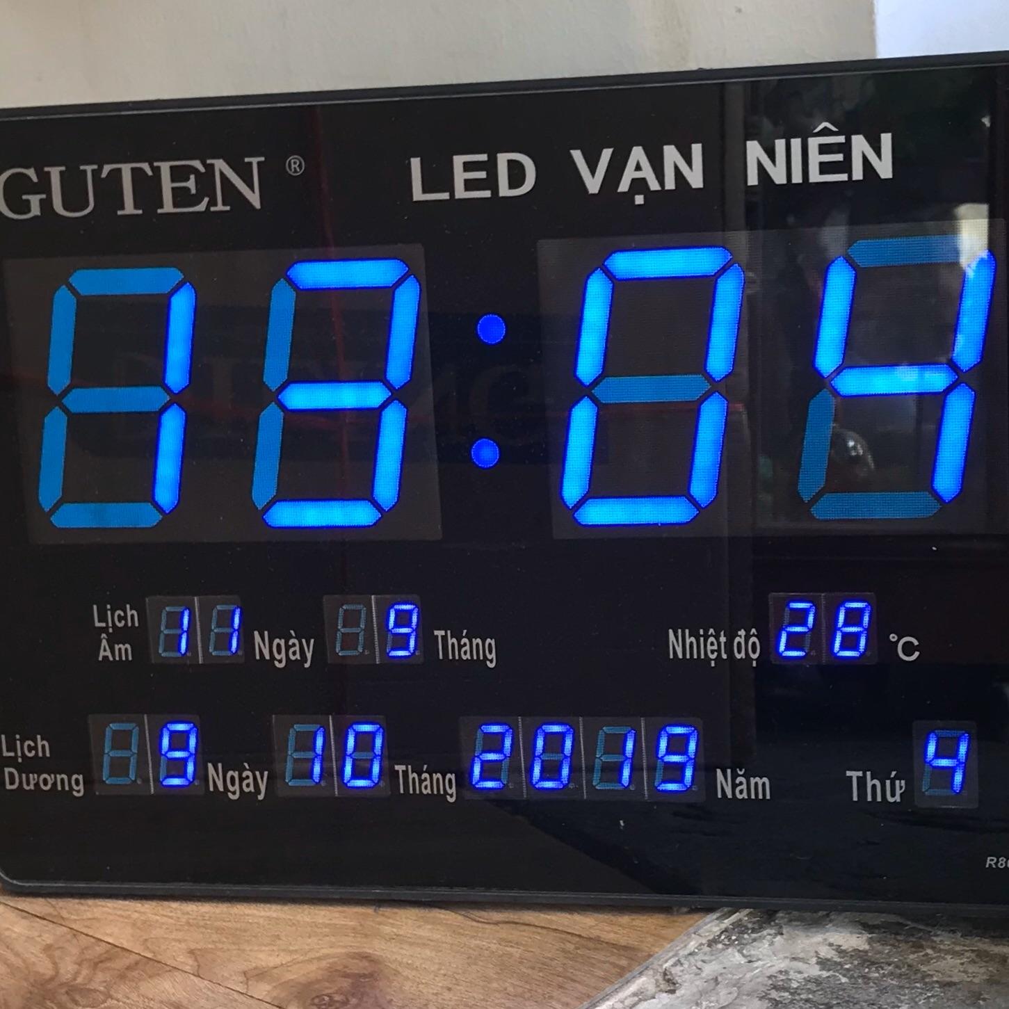 ĐỒNG HỒ LED VẠN NIÊN GUTEN