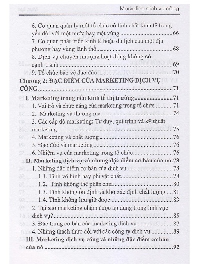 Marketing Dịch Vụ Công