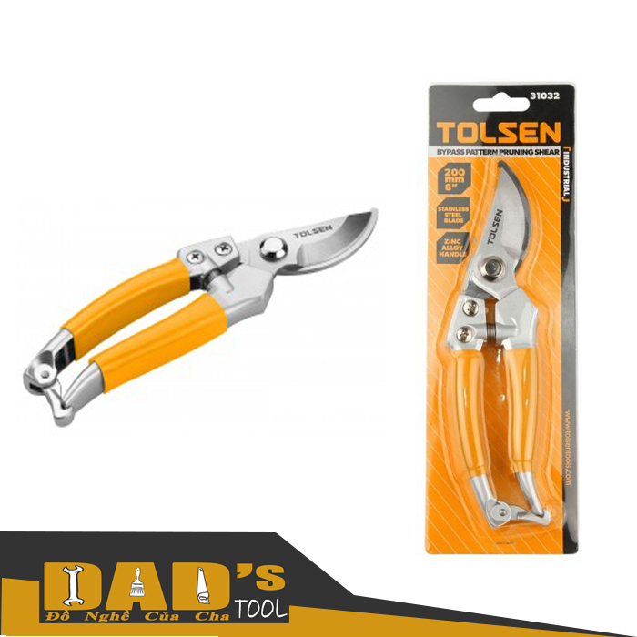 [HCM]KÉO CẮT CÀNH MŨI CONG 200MM - TOLSEN 31032