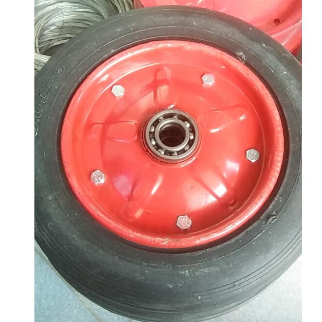 Bánh xe cao su đúc, bánh xe trộn bê tông 3T