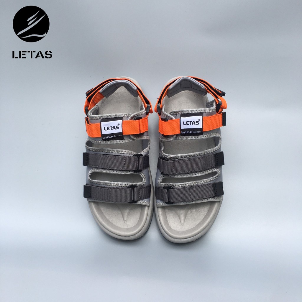Sandal Nữ, Nam Đế Cao Letas D1001 Cam Tro