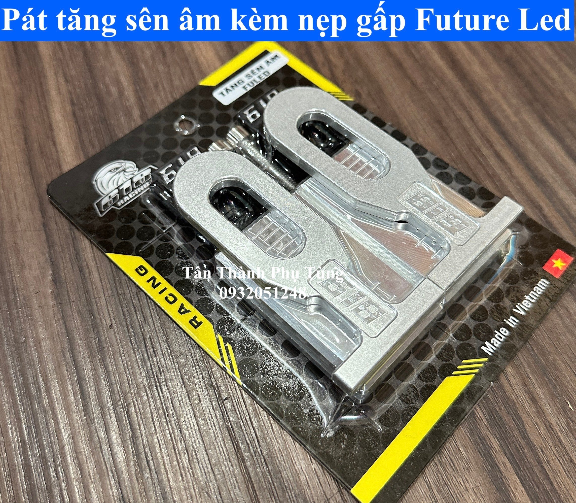 Pát tăng sên âm Future Led kèm nẹp gấp- 618