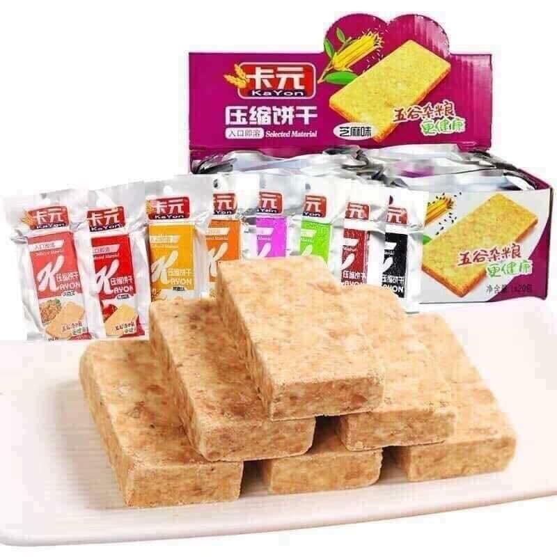 [VỊ LÚA MẠCH] Hộp 20 bánh lương khô Kayon vị lúa mạch