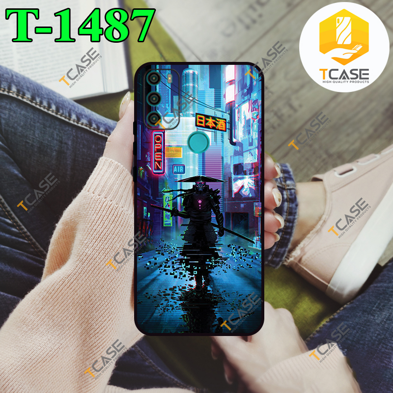 [HCM]Ốp lưng Vsmart Star 5 - Ốp dẻo đen in hình Samurai X