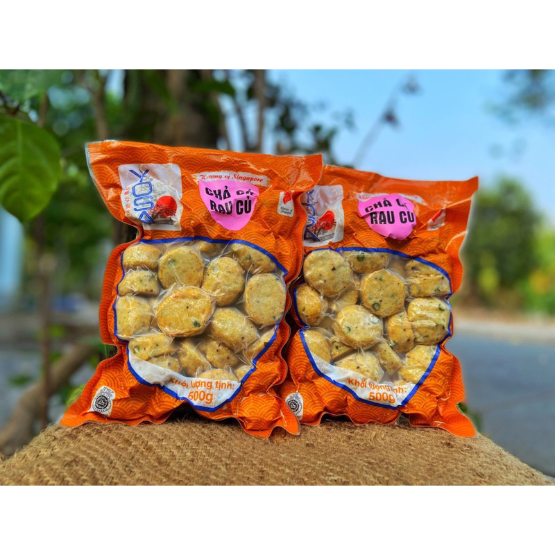 Chả cá đậu đũa gói 500gr (giao tphcm)