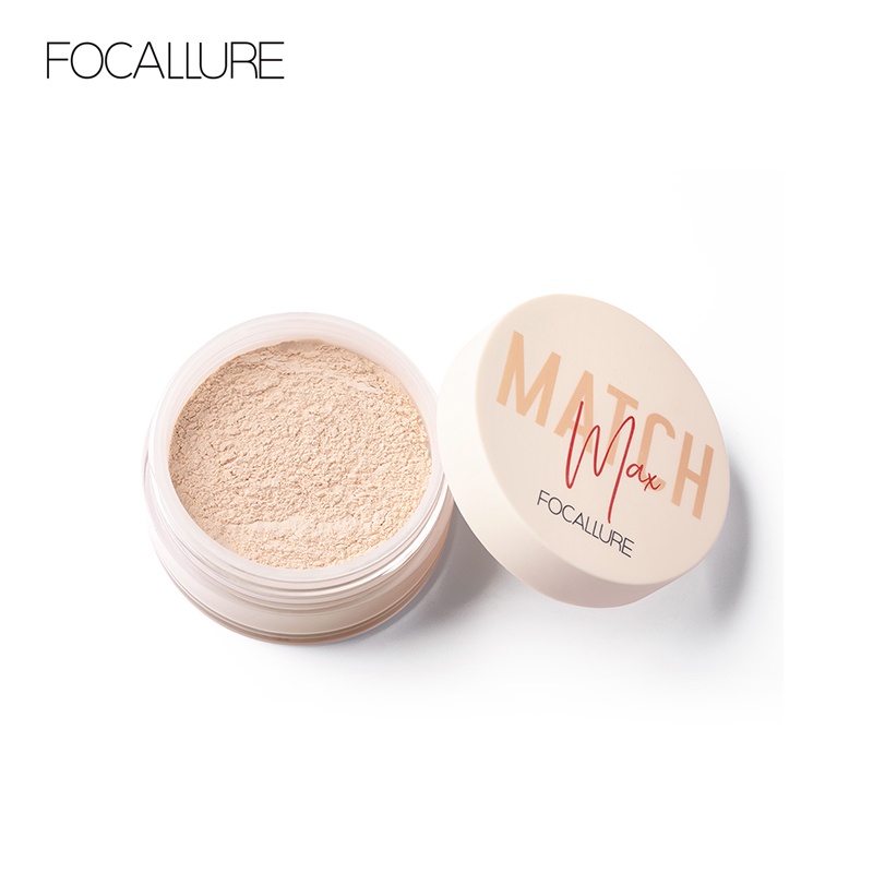 Phấn Phủ Bột Focallure Match Max Baking & Setting Matte Loose Powder 10g