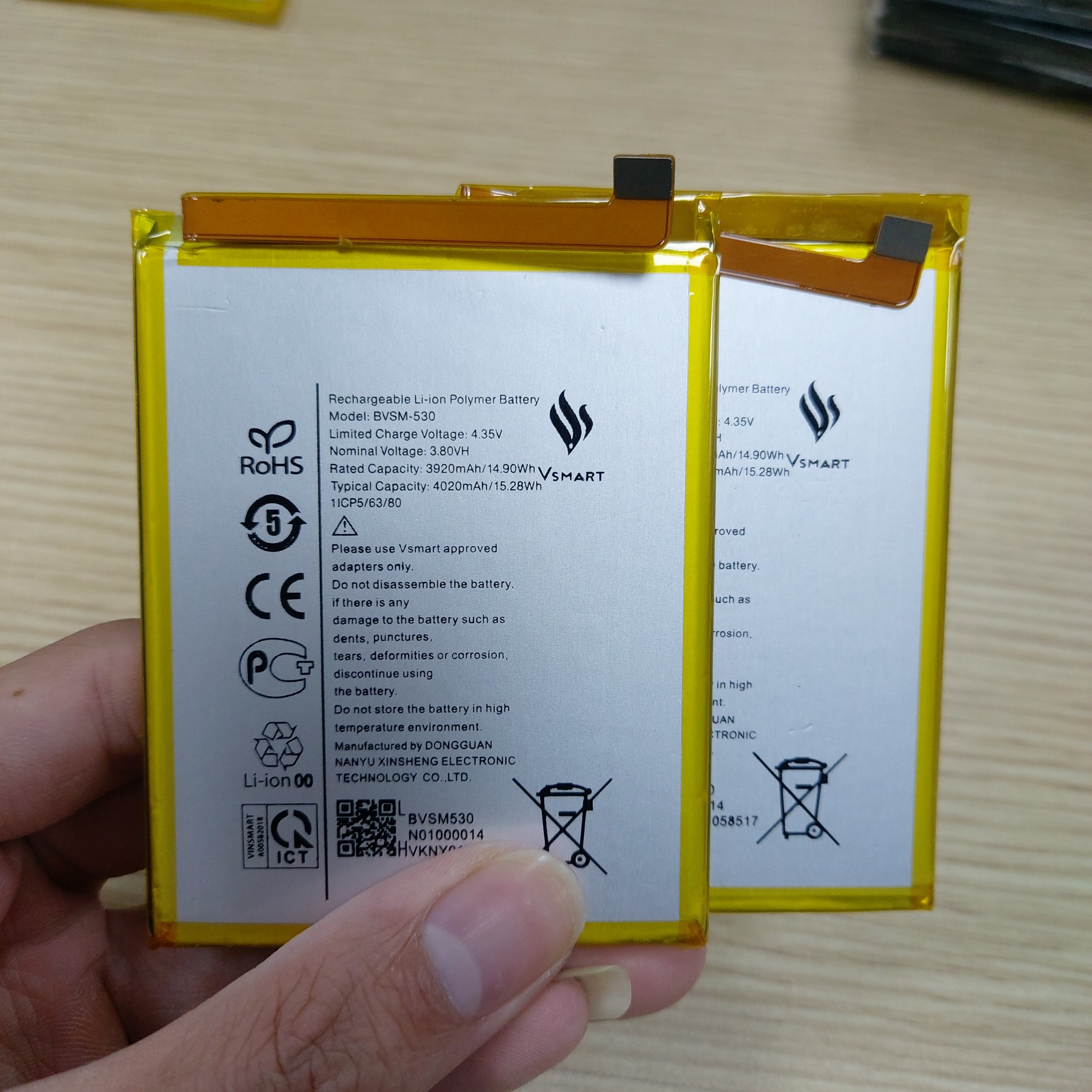 Pin Vsmart Active 3 / BVSM -530