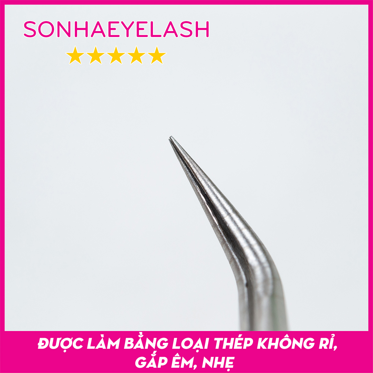 Nhíp cong trơn, nhíp tách mi cong trơn