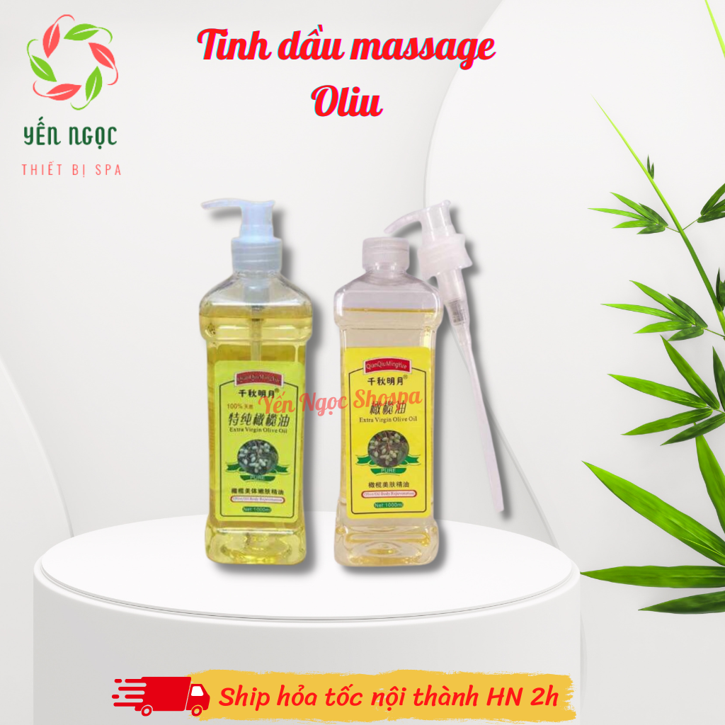Tinh dầu massage body mùi Oliu chai 500ml