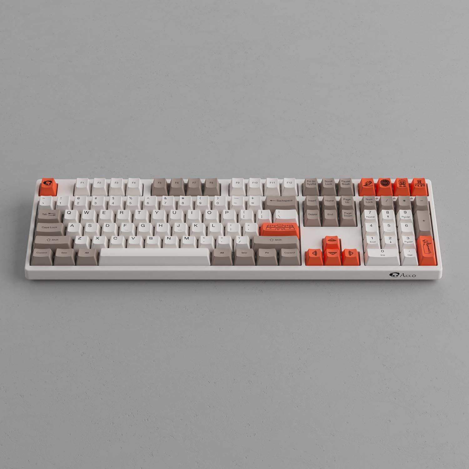 Bàn phím cơ AKKO 3108 v2 Steam Engine (Akko switch v2 / Foam tiêu âm / Keycap Việt Nam)