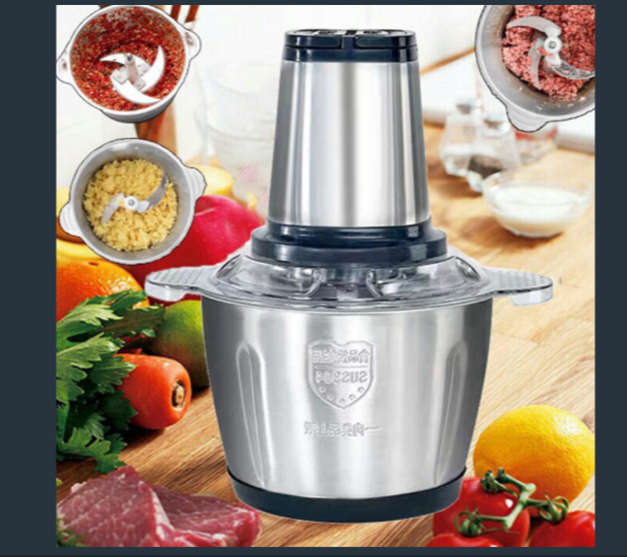 Máy xay thịt cối inoxmáy xay thịt cối inox - máy xay đa năng -2l - 658778